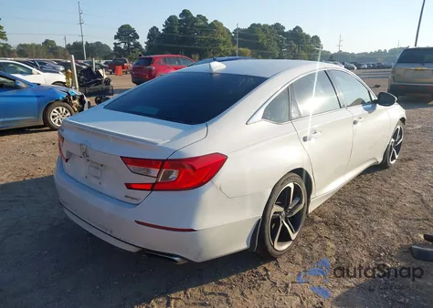 2018 Honda Accord Sport from USA, damaged, VIN 1HGCV1F38JA069893